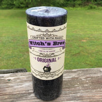 Witch’s Brew Original Power Up Candle Circle of Magic Pillar Coventry Creations USA