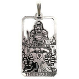 The Chariot Tarot Card Pendant - 7 in the Major Arcana