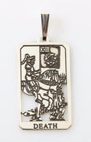 Death Tarot Card Pendant - Number 13 in the Major Arcana