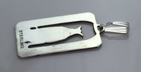 High Priestess Tarot card Pendant .925 Sterling Silver Priestess Tarot Card Pendant USA