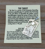 Star Tarot Card Pendant .925 Sterling Silver - small Star Tarot Jewelry Hope and Truth