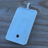 Sun Tarot Card Pendant Sterling Silver w/ Genuine Garnet gem Prosperity Success USA