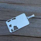 Death Tarot Card Pendant - Number 13 in the Major Arcana