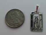 High Priestess Tarot card Pendant .925 Sterling Silver Priestess Tarot Card Pendant USA