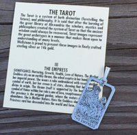 The Empress Tarot Sterling Silver Pendant