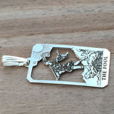 The Fool Tarot Card Pendant - 0 in the Major Arcana