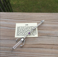 The Lion magick wand will hold and direct whatever your wishes may be