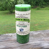 Witches Purse Money Candle Witches Brew Pillar Coventry Creations USA