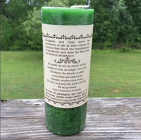 Witches Purse Money Candle Witches Brew Pillar Coventry Creations USA