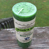 Witches Purse Money Candle Witches Brew Pillar Coventry Creations USA