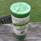 Witches Purse Money Candle Witches Brew Pillar Coventry Creations USA