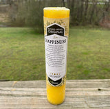 Happiness joy blessed herbal Pillar Candle Coventry Creations Happiness USA