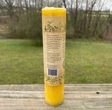 Happiness joy blessed herbal Pillar Candle Coventry Creations Happiness USA