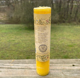 Happiness joy blessed herbal Pillar Candle Coventry Creations Happiness USA