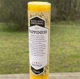 Happiness joy blessed herbal Pillar Candle Coventry Creations Happiness USA