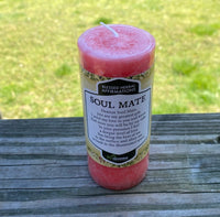Soul mate affirmation candle Coventry Creations Candles Two together as One USA Soulmate Candle