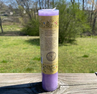 Healing Heart blessed herbal pillar candle Coventry Creations release heal USA