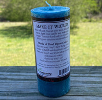 Outta My Way Remove Obstacles Mojo Pillar Candle Coventry Creations Candles USA