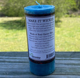 Outta My Way Remove Obstacles Mojo Pillar Candle Coventry Creations Candles USA