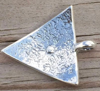 Kali Yantra Goddess Yoni Pendant .925 Sterling Silver Made in USA