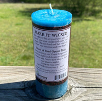 Outta My Way Remove Obstacles Mojo Pillar Candle Coventry Creations Candles USA