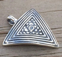 Goddess Kali Yantra Yoni Transformation Pendant