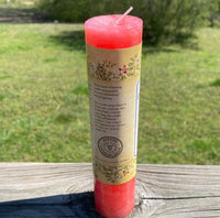 Love’s Enchantment pillar Candle Coventry Creations love desire Candle USA