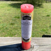 Love’s Enchantment pillar Candle Coventry Creations love desire Candle USA