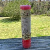 Love’s Enchantment pillar Candle Coventry Creations love desire Candle USA