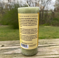 Sweet Grass Cleansing Candle Coventry Creations World Magic Candle USA 