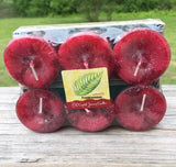 Crystal Journey Candles Frankincense All Natural Votives Candles (Sealed 6 Pack)