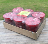 Crystal Journey Candles Frankincense All Natural Votives Candles (Sealed 6 Pack)