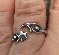 Moon Dancer Night Goddess Ring