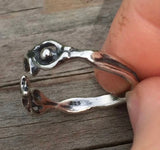 Sterling Silver Moon Dancer Night Goddess Ring