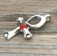 Ankh Pendant Solid .925 Sterling Silver 