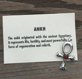 Ankh Pendant Solid .925 Sterling Silver 