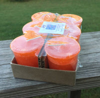 Joy Reiki Candles Crystal Journey Candles All Natural Votives Candles (Sealed 6 Pack) Meditation Manifestation Candle