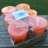 Joy Reiki Candles Crystal Journey Candles All Natural Votives Candles (Sealed 6 Pack) Meditation Manifestation Candle
