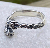 Adjustable Celtic Lion Ring