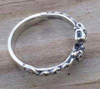 Celtic Lion Ring .925 Sterling Silver Adj. sz 6 - 9 Goddess Ishtar Lion ring USA