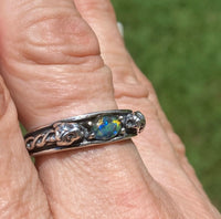 Celtic Lion ring .925 Sterling Silver