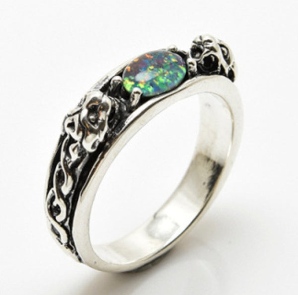 Two-headed Medieval Renaissance Celtic Lion Ring