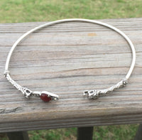 Sterling Silver Lion Torc necklace