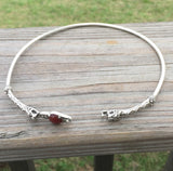 Sterling Silver Lion Torc necklace