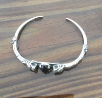 Two-headed Celtic Lion Cuff Bracelet - Seeing the Past and Future
