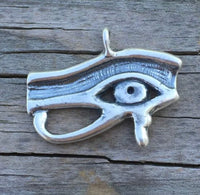 Sterling Silver Eye of Horus Pendant 