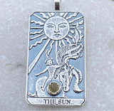 The Sun Tarot Card Jewelry - Handcrafted in the USA