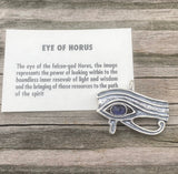 Eye of Horus Pendant Egyptian FALCON GOD Kemetic Amulet Wadjet Udjat