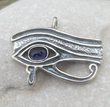 Sterling Silver Egyptian Eye of Horus Pendant