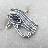 Eye of Horus Pendant Egyptian FALCON GOD Kemetic Amulet Wadjet Udjat